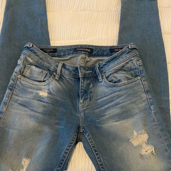 Vigoss Chelsea Distressed Skinny Jean - Picture 2 of 8
